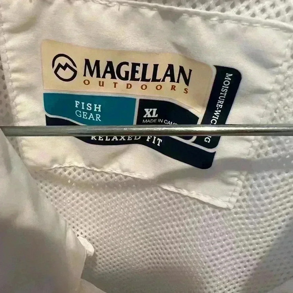 Magellan Outdoors men’s fishing shirt size XL, NWT see photos relaxed fit - Picture 3 of 8